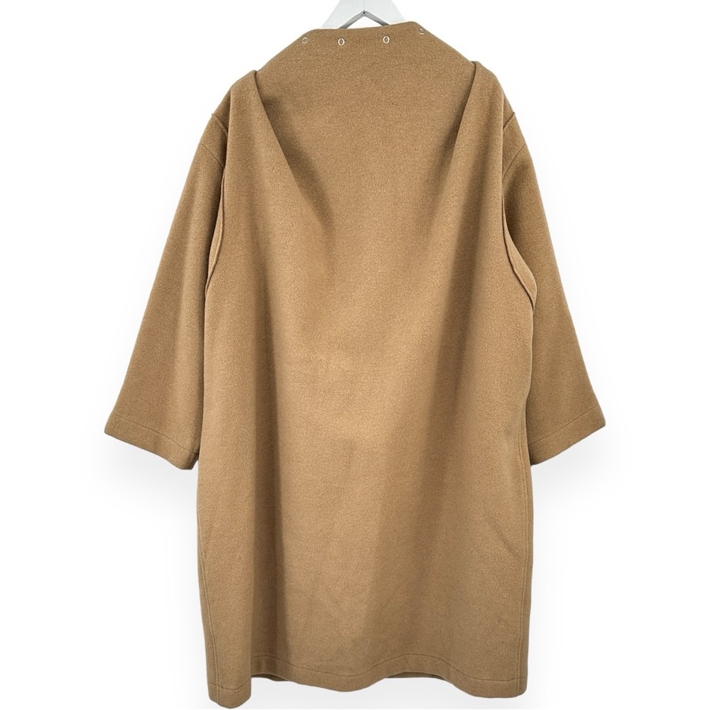 Acne Studios Camel Brown Oversized Wool Coat sz N/A - Picture 5 of 9